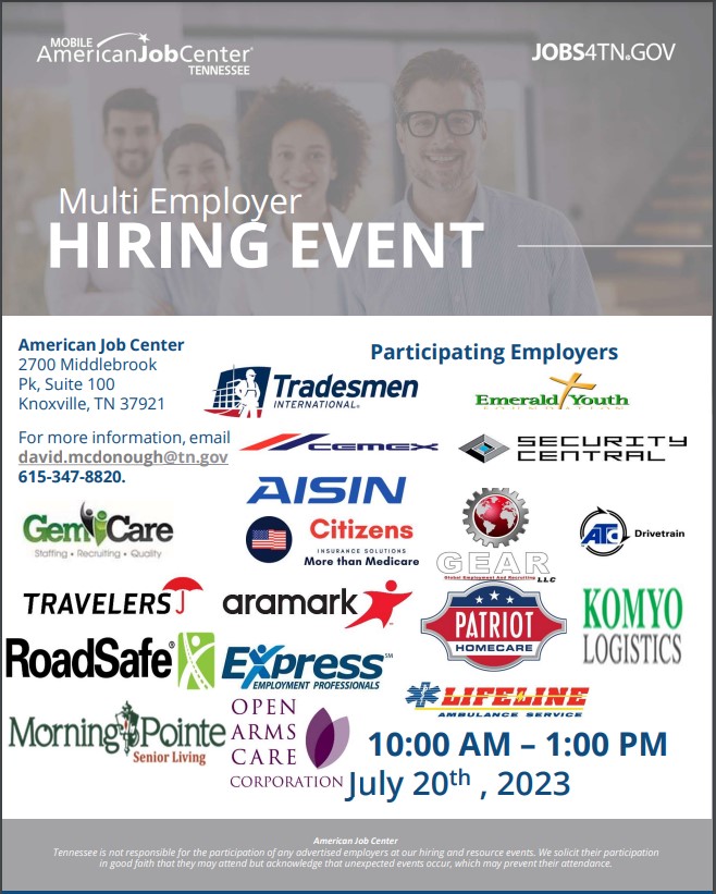Knox Multi Employer Job Fair