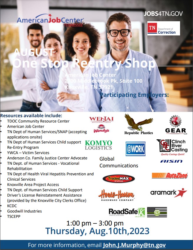 One Stop Re-entry Shop